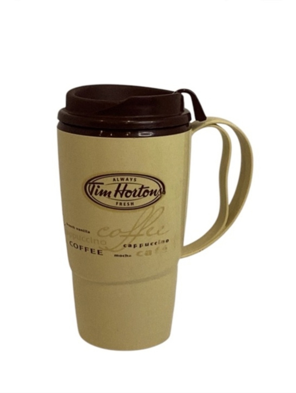 💚 Tim Hortons Plastic Travel Mug